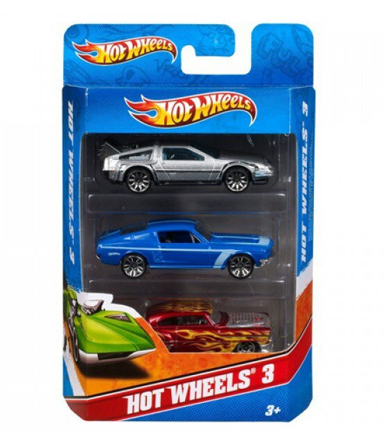 Набор Hot Wheels подарочный из 3-х машинок, 1:64 (K5904)