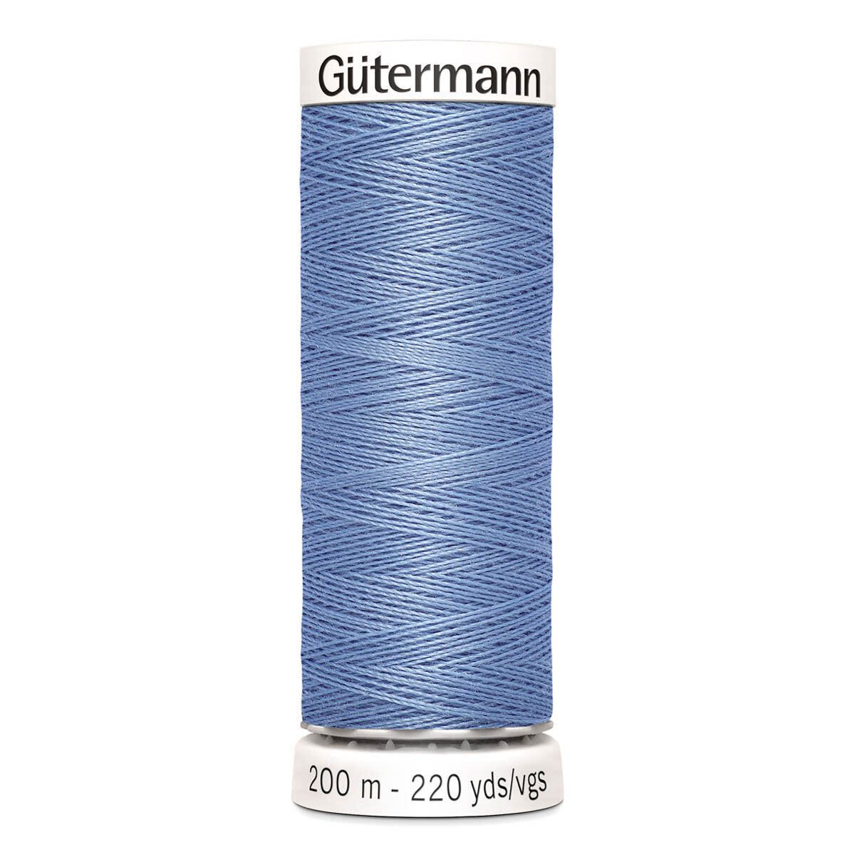 Нитки швейные Gutermann Sew-all 748277 для всех материалов, 200 м, 100% полиэстер (074 сиренево-джинсовый), 5 шт