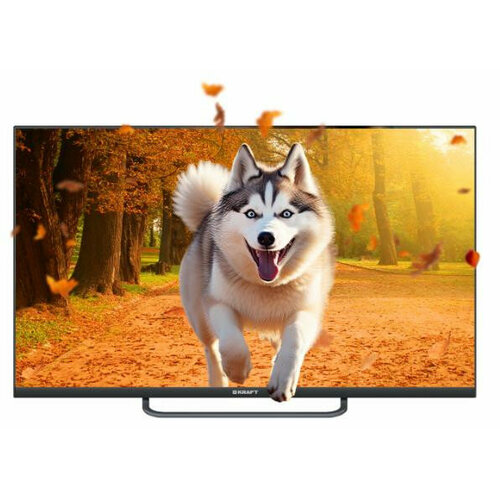 Телевизор (KRAFT KTV-P55UHD03T2CIWLF SMART TV)