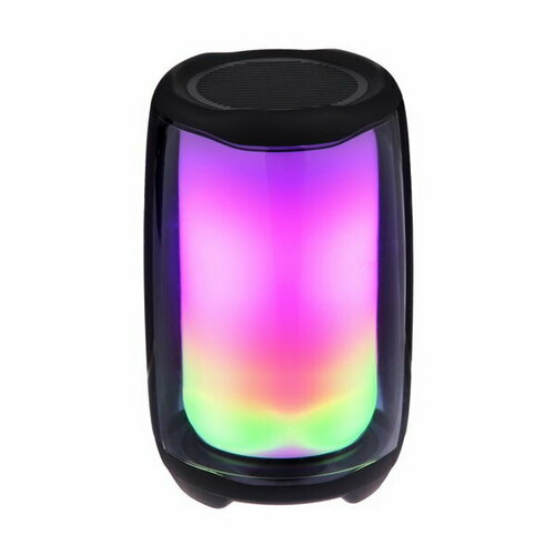 Портативная колонка Pulse 5 mini 5 Вт 1200 мАч BT50 подсветка чёрная 206400₽