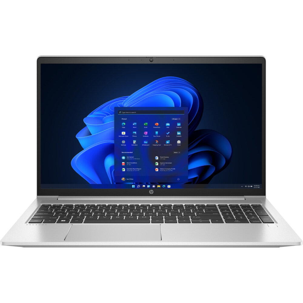 Ноутбук HP ProBook 450 G9, 15.6" (1920x1080) IPS/Intel Core i7-1255U/16ГБ DDR4/512ГБ SSD/Iris Xe Graphics/Win 11 Pro, серебристый (8A5L7EA)