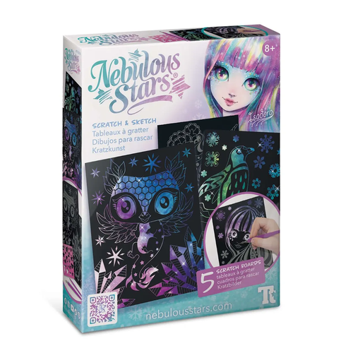 Набор Nebulous Stars для рисования техникой граттаж 1299₽