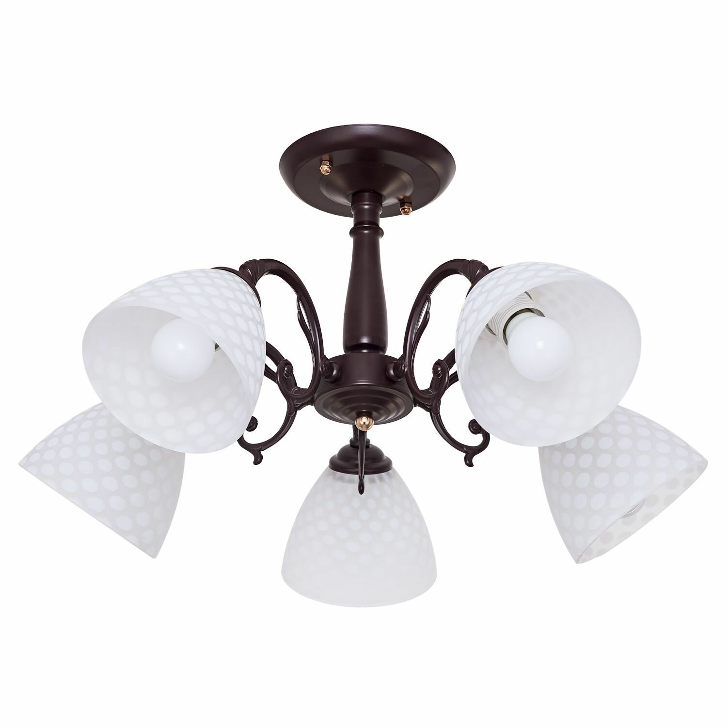 Светильник Люстра классическая 451/5BR WT