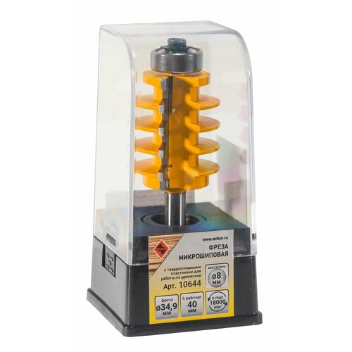 Фреза микрошиповая 445х40 мм хвостовик 12 мм Энкор 10646 4279₽