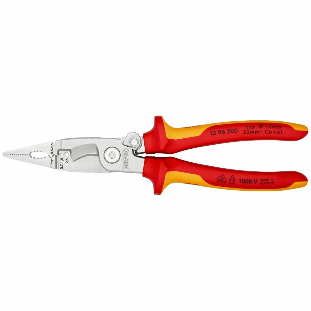 Электромонтажные клещи Knipex KN-1396200SB