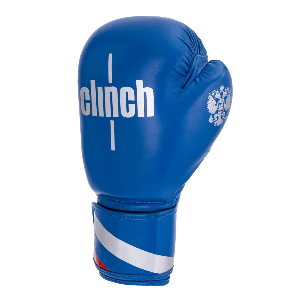 Перчатки боксерские Clinch Olimp синие (вес 10 унций, )