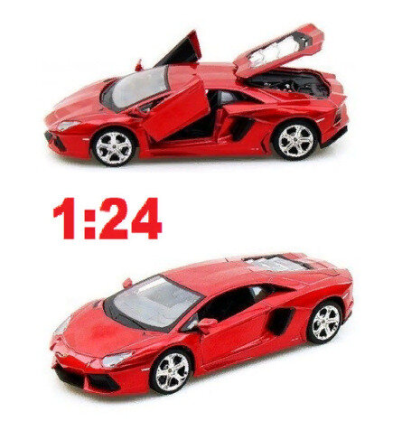 Maisto машинка металлическая 1:24 Lamborghini Aventador LP700-4 арт. 31362 красная