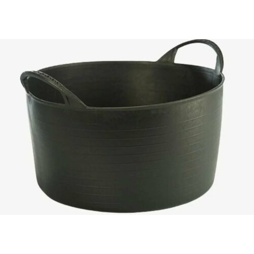 Ведро капас 24 л гибкое черное