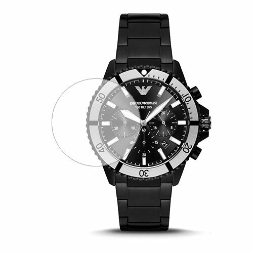 Скрин Мобайл защитный экран для часов Emporio Armani AR80050 из гидрогелевая плёнка прозрачная