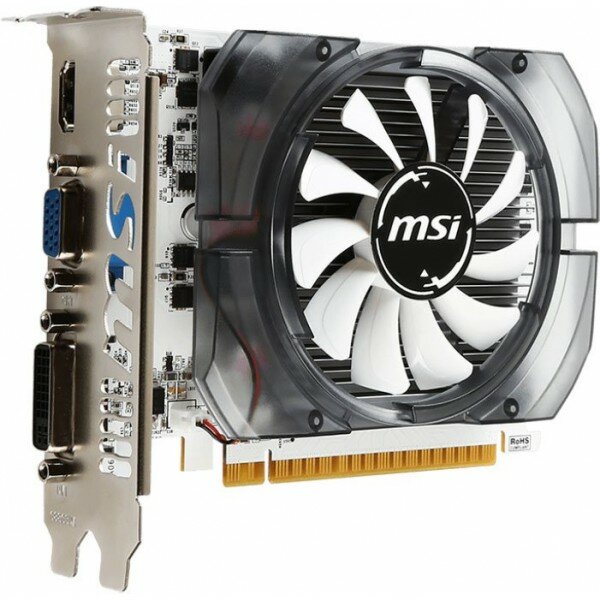 Видеокарта MSI PCI-E N730-4GD3V2 nVidia GeForce GT 730 4096Mb 128bit DDR3 700/1000 DVIx1/HDMIx1/CRTx1/HDCP Ret
