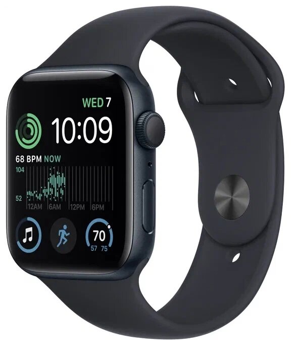 Умные часы Apple Watch Series SE Gen 2 40 мм Aluminium Case, midnight Sport Band