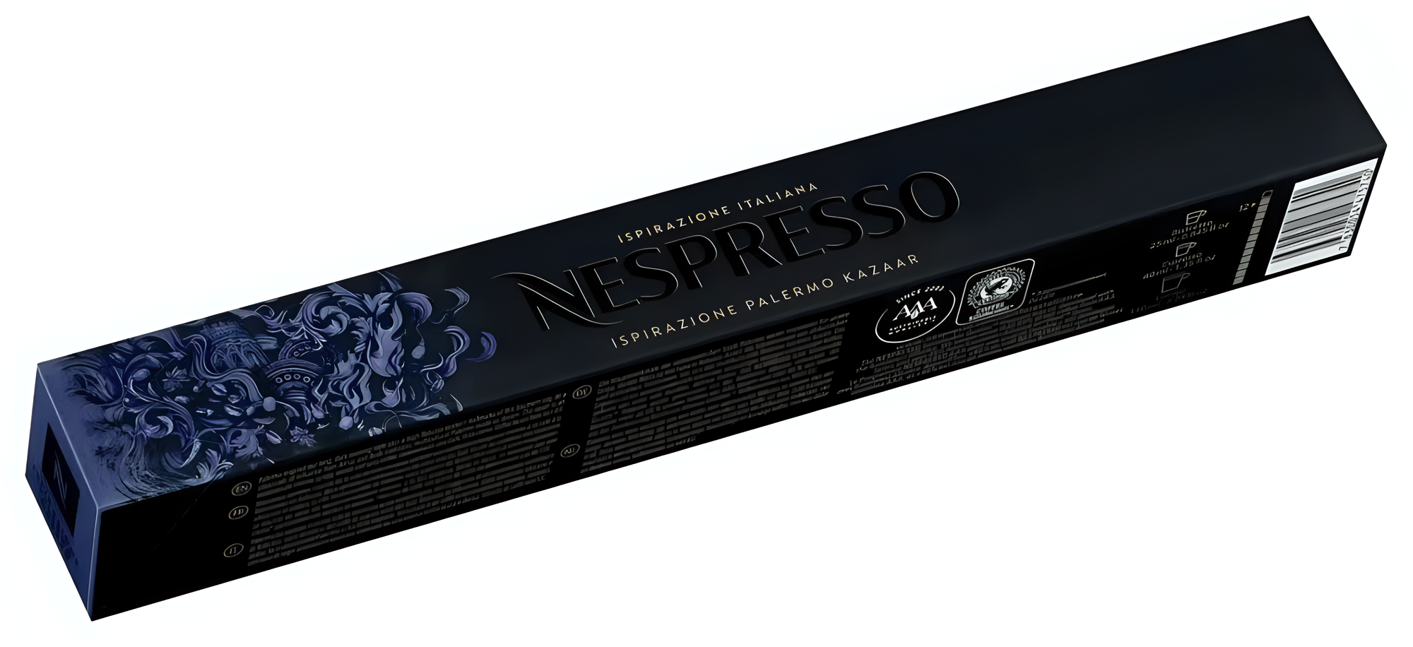 Кофе в капсулах Nespresso Kazaar, 50 капсул в 5 упаковках (набор ISPIRAZIONE ITALIANA)