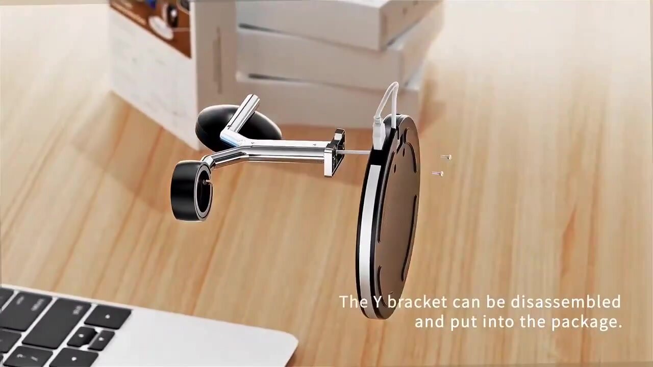 Беспроводная зарядная станция JR, для iPhone/Apple Watch/AirPods, 25Вт, белый — фото 1