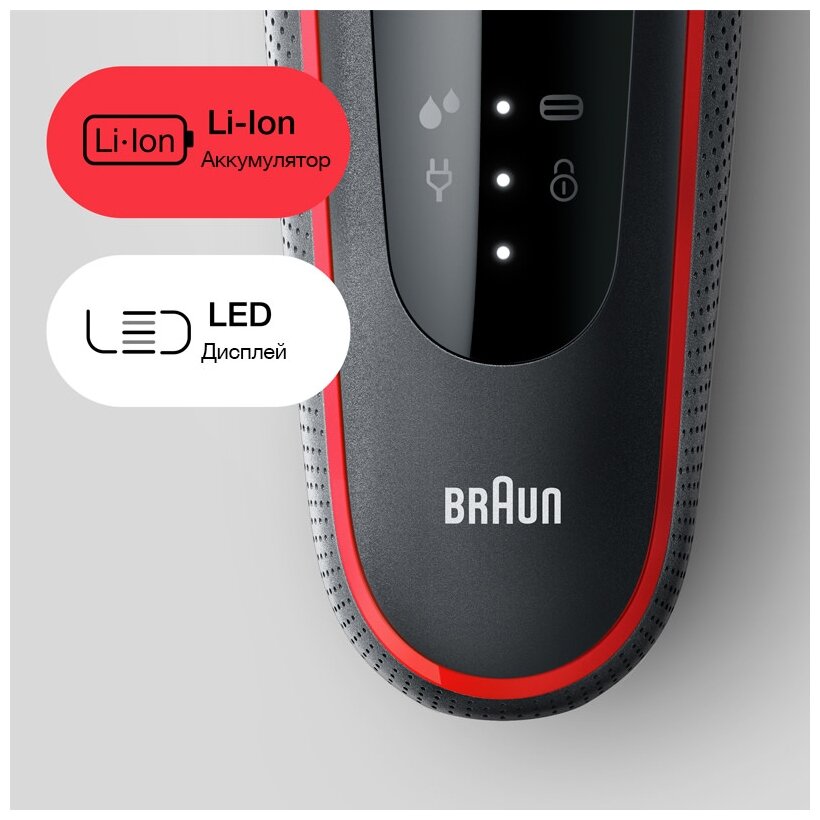 Обзор: Электробритва Braun Series 5 51-R1000s, черный