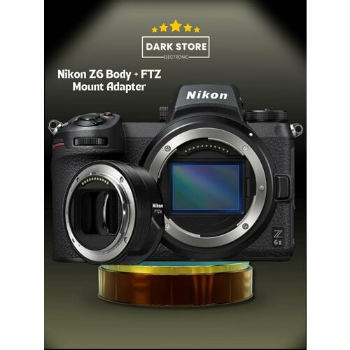 Фотоаппарат Nikon Z6 II Body FTZ II Mount Adapter 20019900₽