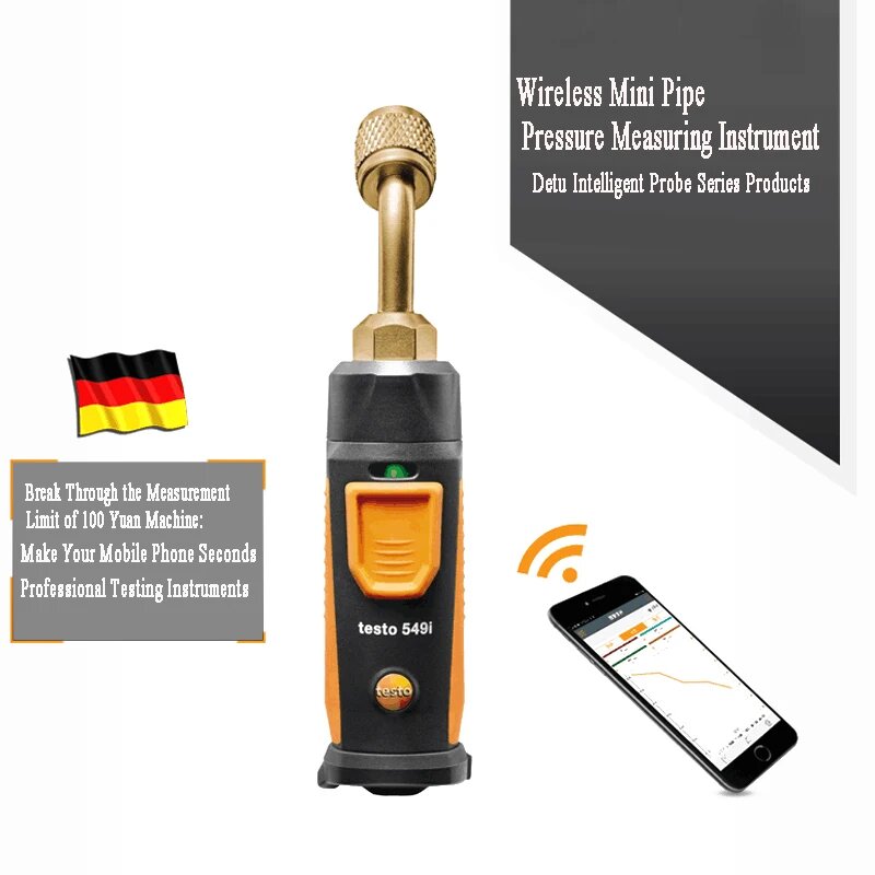 Манометр Testo 549i Bluetooth для систем охлаждения, Testo 549i — фото 1