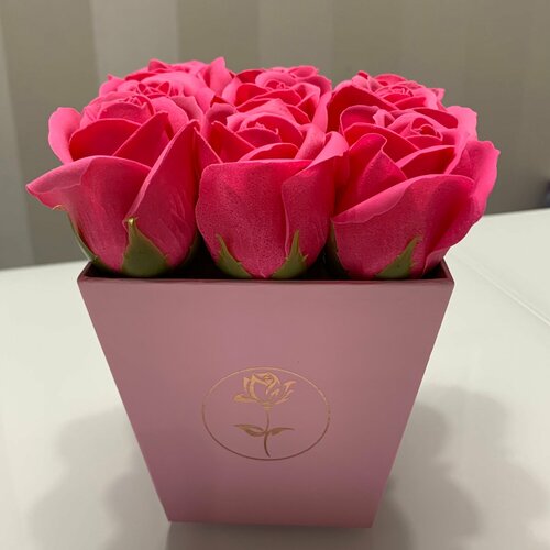 Букет из мыльных роз - подарок на выпускной и День Рождения