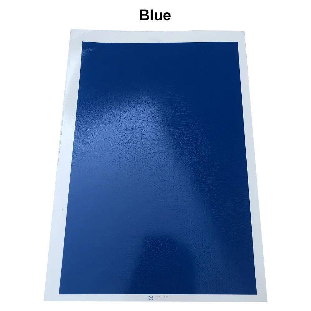 Прозрачная акриловая плитка для лазерной гравировки, Blue
