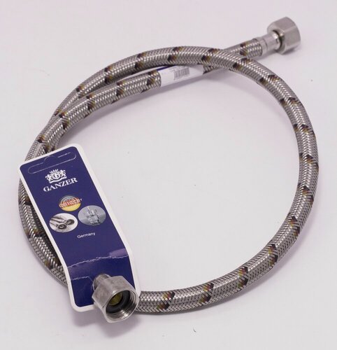 Изображение товара Гибкая подводка для воды 1/2"х 200 см GZ11200P от бренда Ganzer