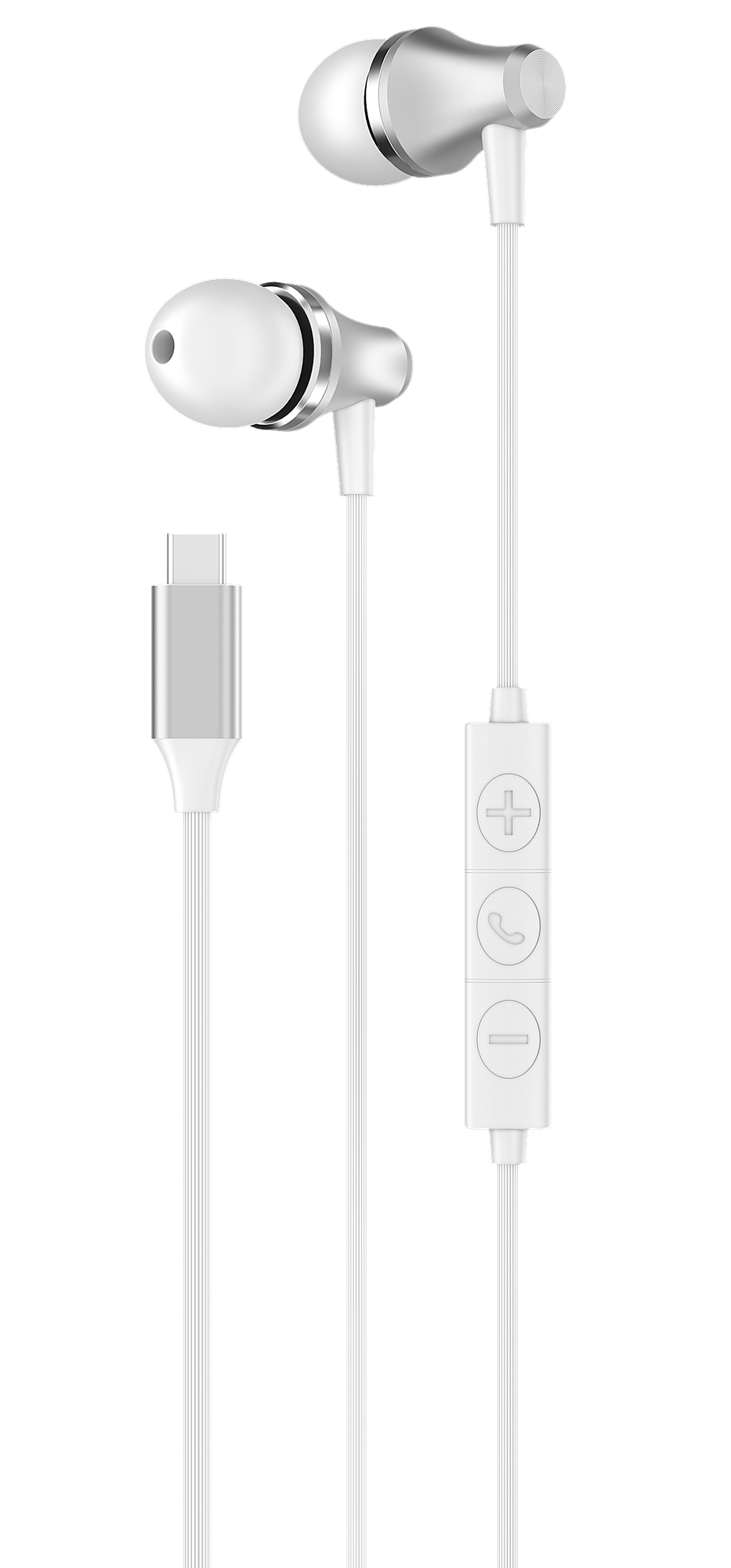 Наушники Type-C для iPhone 15 и Android смартфона с разъемом тайпси — фото 1