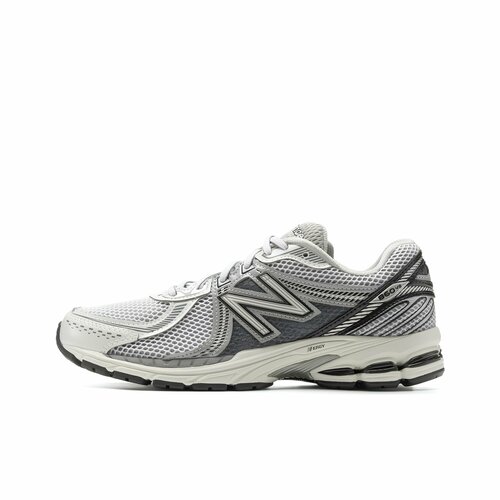 фото Кроссовки new balance 860 v2, размер 42.5 eu, 9 us, 8.5 uk, 270 mm, серый, белый