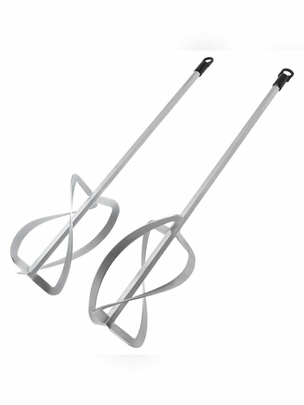 Насадки для строительного миксера 2шт 220х560 мм оцинкованные хвостовик HEX13 Denzel 84839