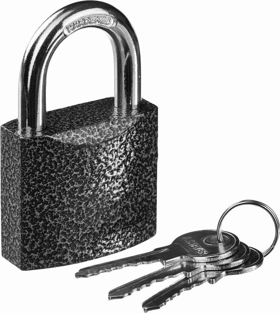 Навесной замок STAYER 50 мм надежная защита имущества 37160-50