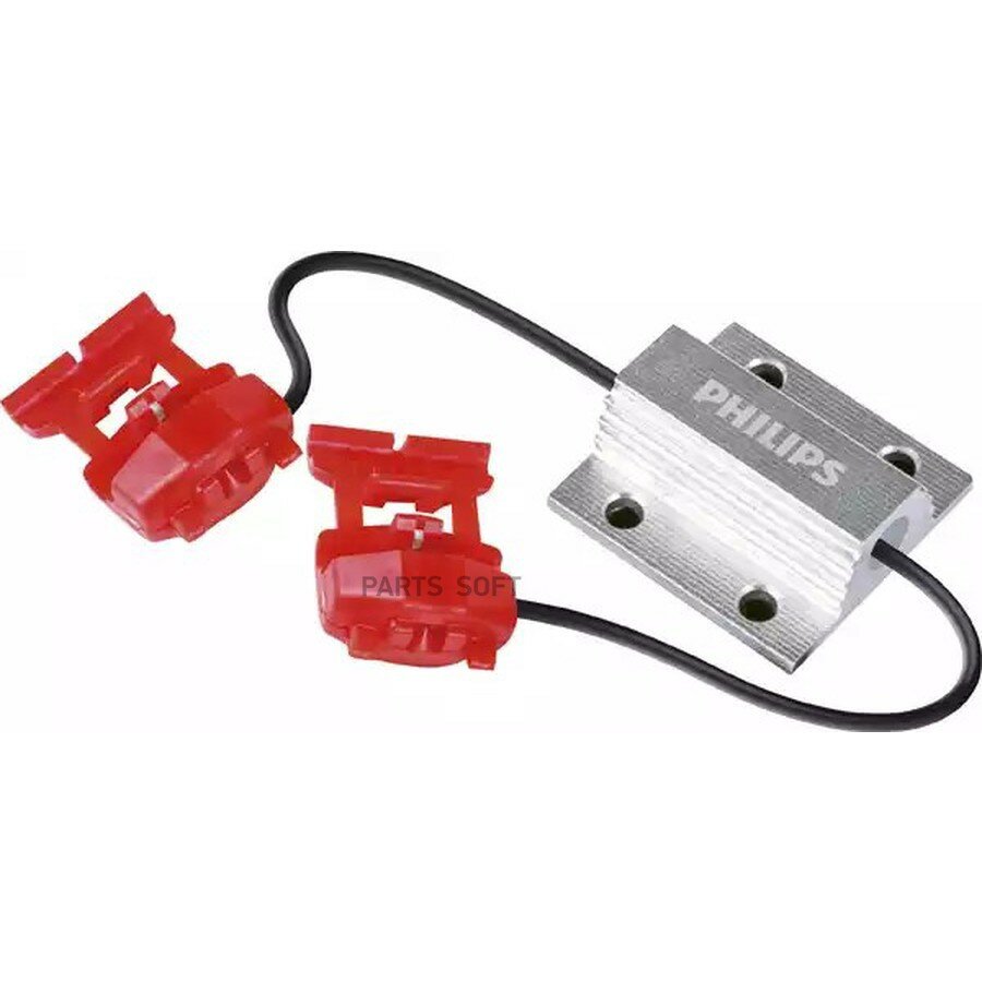 Резистор светодиодной лампы 2 шт 12V 5W CANbus LED control unit обманка для устранения ошибки в борт от официального дистрибьютора, PHILIPS, артикул 12956X2