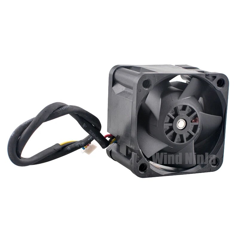 Высокоскоростной W40S12BS1D5-07 4 см 40 мм осевой вентилятор охлаждения 40x40x28 мм DC12V 1.05A 4-контактный вентилятор для блока питания 1U 2U