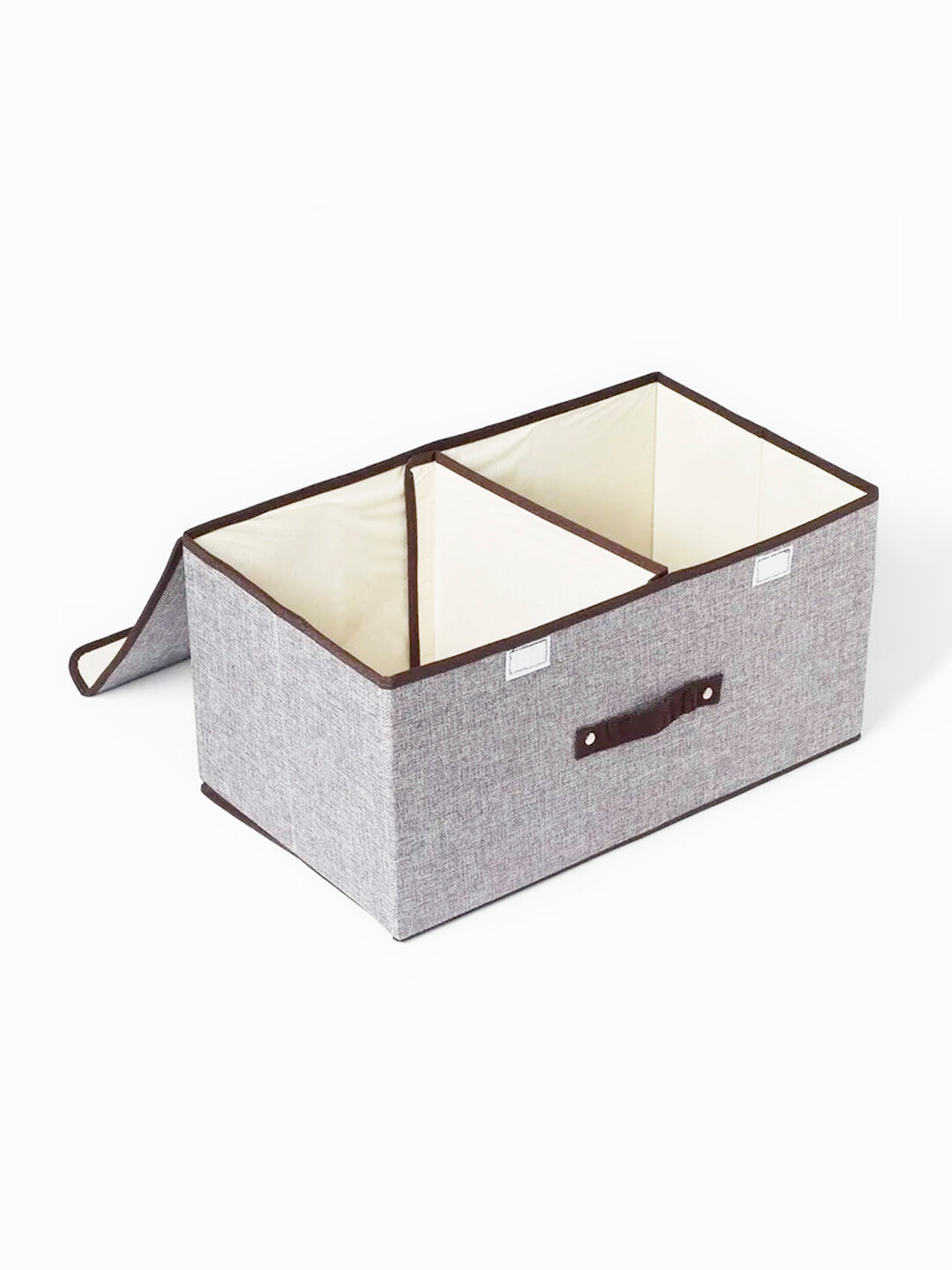 Контейнер-органайзер для белья, одежды и различных предметов - Серый,50х30х25см — фото 1