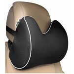 Подушка на подголовник автомобильного кресла в машину, шейная подпорка для поддержки головы и шеи - изображение