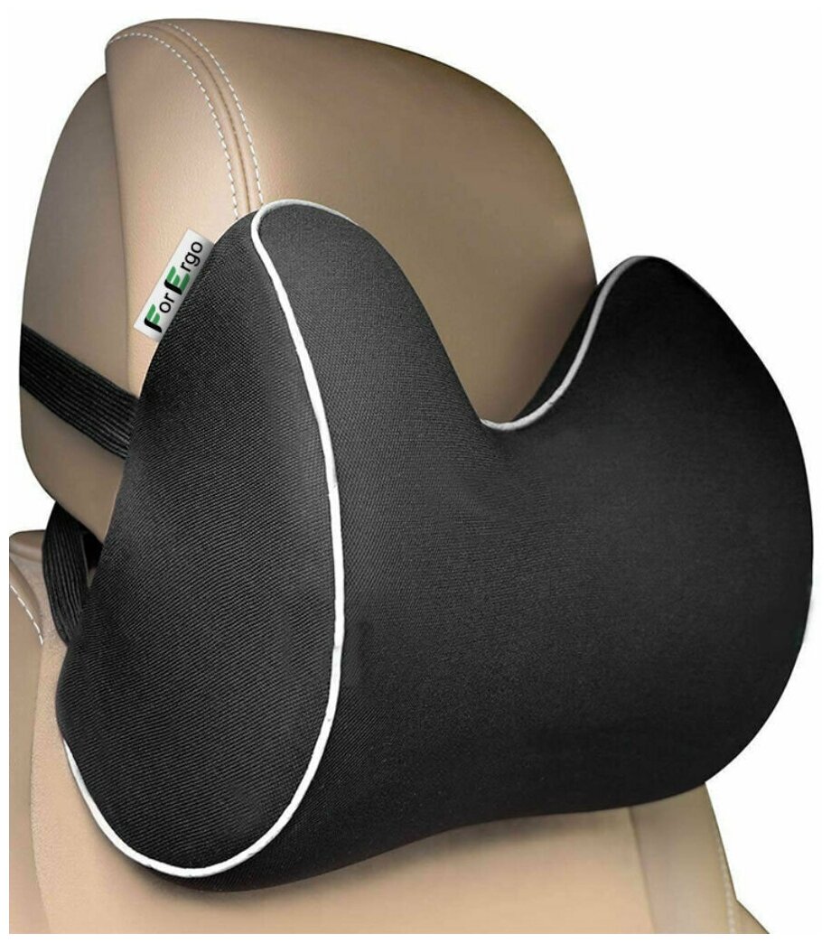 Подушка на подголовник автомобильного кресла в машину шейная подпорка для поддержки головы и шеи