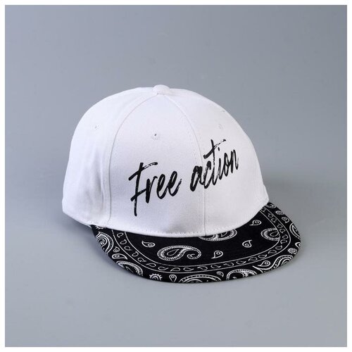 фото Кепка взрослая free action р-р 56 см mikimarket