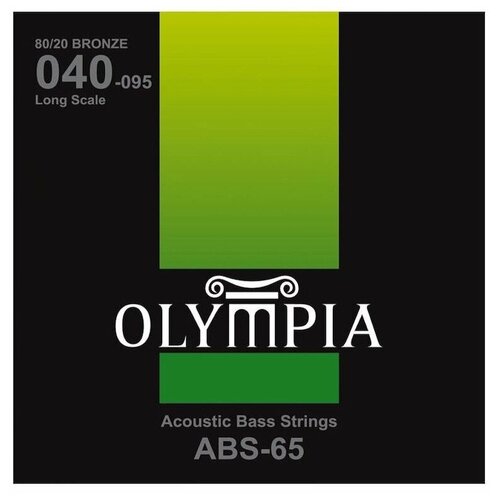 Струны для акустической бас гитары Olympia ABS-65