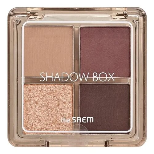 Купить The Saem Палетка теней Saemmul Shadow Box 05 mauve letter, коралловый/розовый/фиолетовый/коричневый