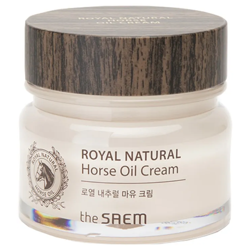 Крем питательный с лошадиным жиром The Saem Royal Natural Horse Oil Cream, 80 мл