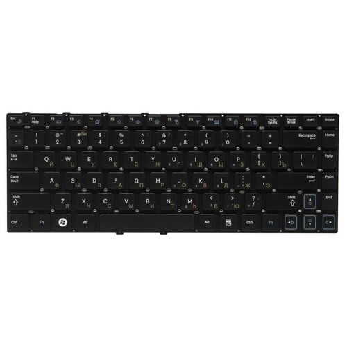 Клавиатура для ноутбуков Samsung RC410 RU Black 460₽