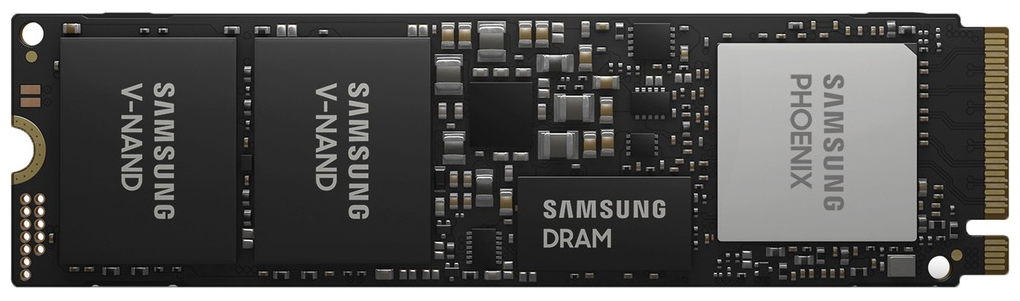 Накопитель SSD Samsung 1Tb PM9A1 PCI-E NVMe M.2 2280 OEM (PCI-E 4.0 x4, up to 7000/5100MBs, 1000000 IOPs, 3D TLC) (MZVL21T0HCLR-00B00)