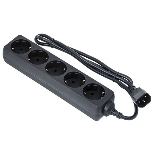 Сетевой фильтр ExeGate 5 Sockets 0.5m SPU-5-0.5B Black 221200