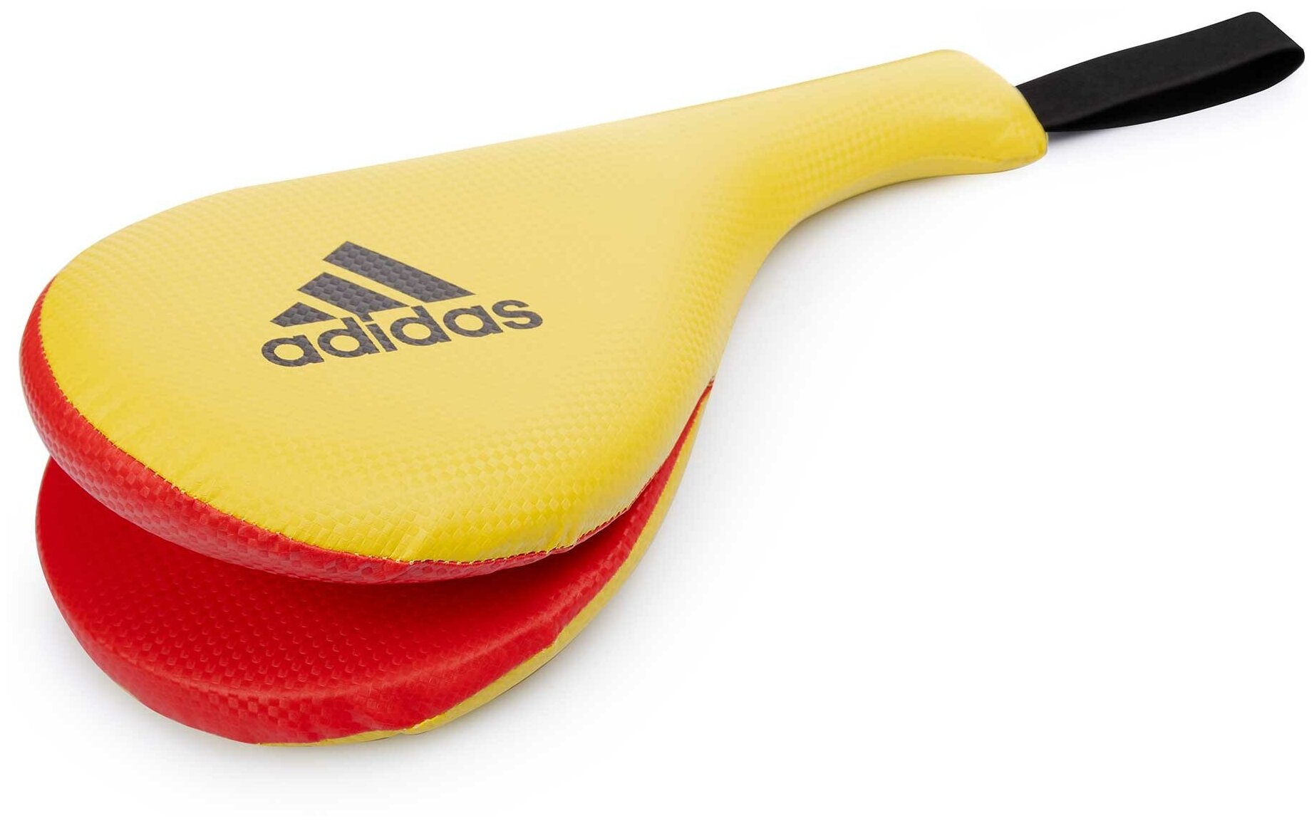 Ракетка для тхэквондо двойная Kids Double Target Mitt желто-красная (размер XS)