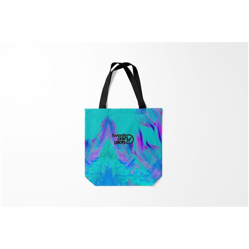 фото Сумка-шоппер / 40х40 см / рок / twenty one pilots burnettie