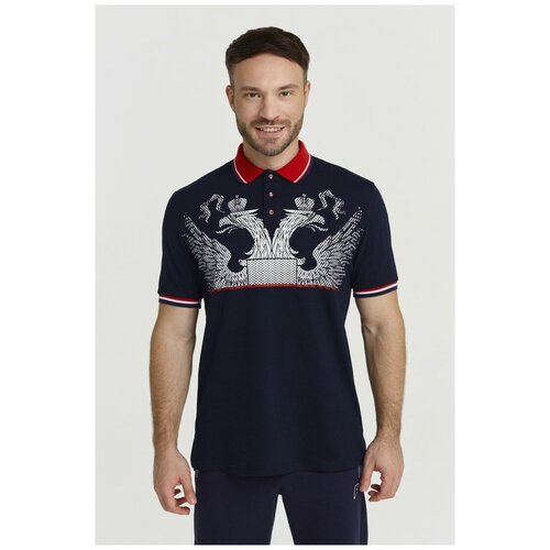 фото Рубашка поло мужская (синий) forward m13210g-nn221 m