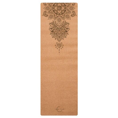 фото Пробковый коврик для йоги tpe omnia 183*61*0,45 см yoga club