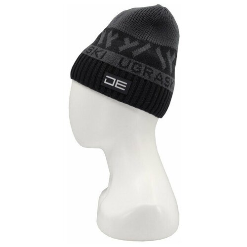 фото Шапка de, размер onesize, черный
