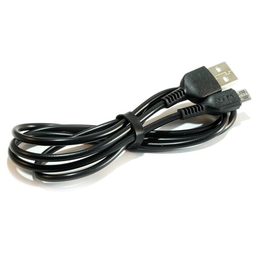 дата кабель usb micro usb провод usb micro usb кабель usb micro usb разъем зарядный кабель фиолетовый USB кабель- микро USB FaisON HX20 Rise, 1.0м, круглый, 2.1A, силикон, цвет: чёрный