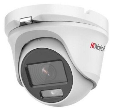 Камера видеонаблюдения Hikvision HiWatch DS-T203L 2.8-2.8мм HD-CVI HD-TVI цветная корп: белый