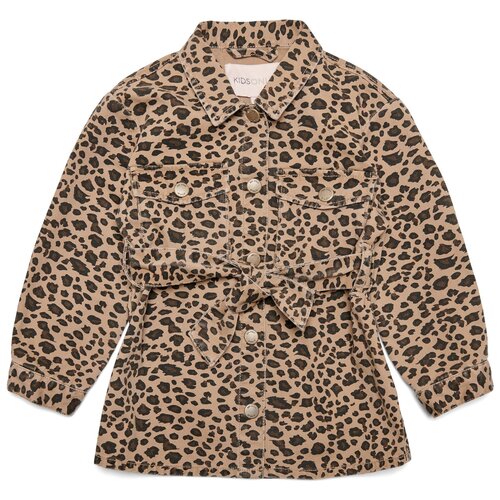 фото Only, куртка для девочки, цвет: коричневый, размер: 110