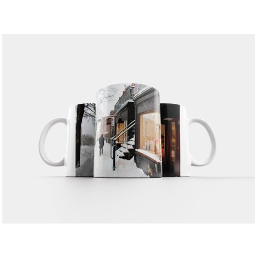 фото Кружка "снег, зима, хранить" 320 мл lotsprints