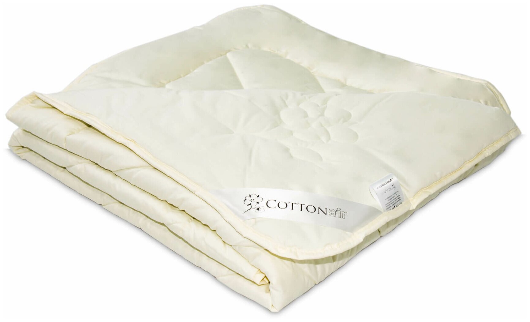 Одеяло БелПоль COTTON AIR хлопок/сатин, евростандарт 200*220 см, всесезонное
