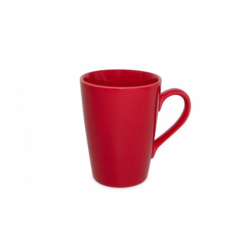 Две кружки 300мл, фарфор, цвет красный, Lantana, SandStone
